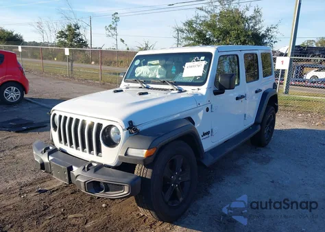 2021 Jeep Wrangler Unlimited Sport Altitude 4X4 из США, поврежденный, VIN 1C4HJXDG7MW512941